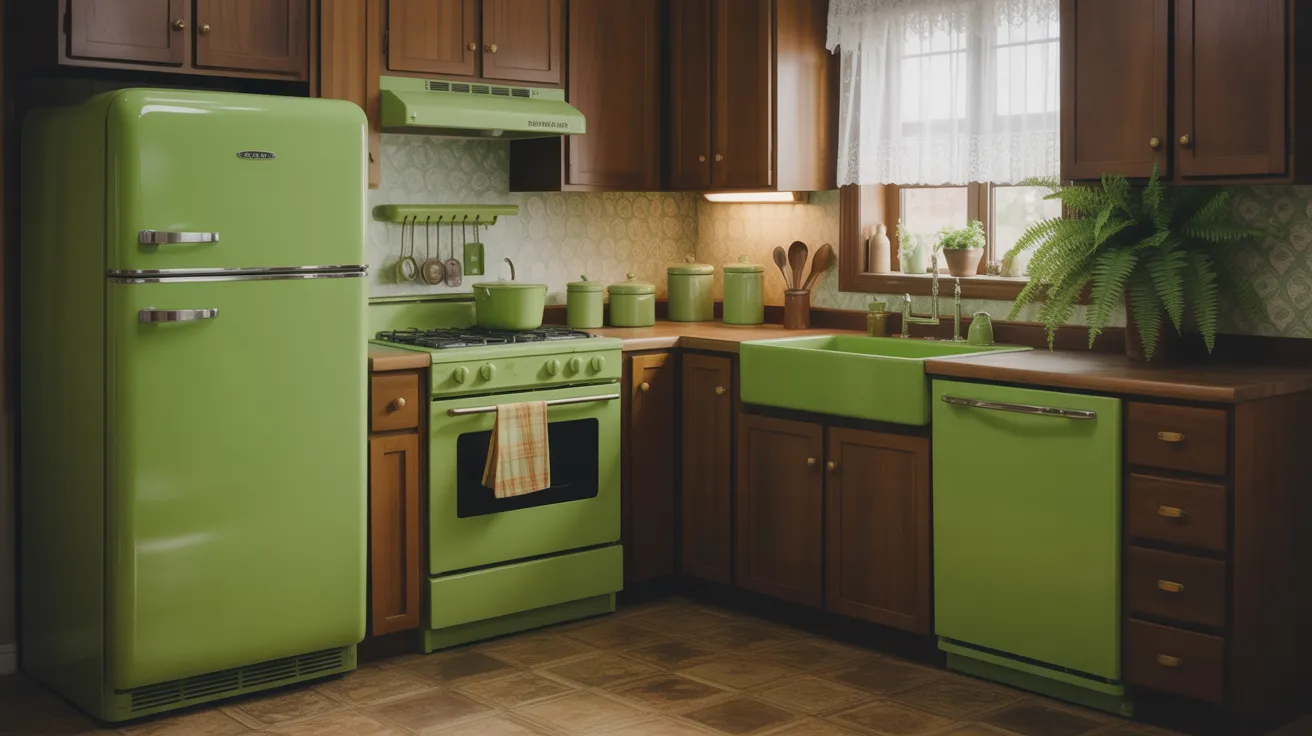 Avocado Green Appliances
