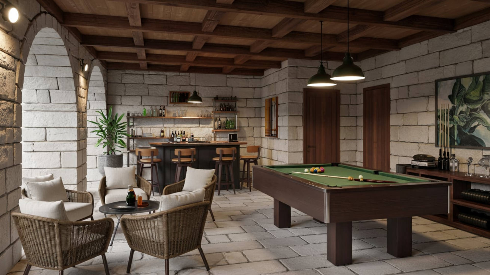 Billiards Area