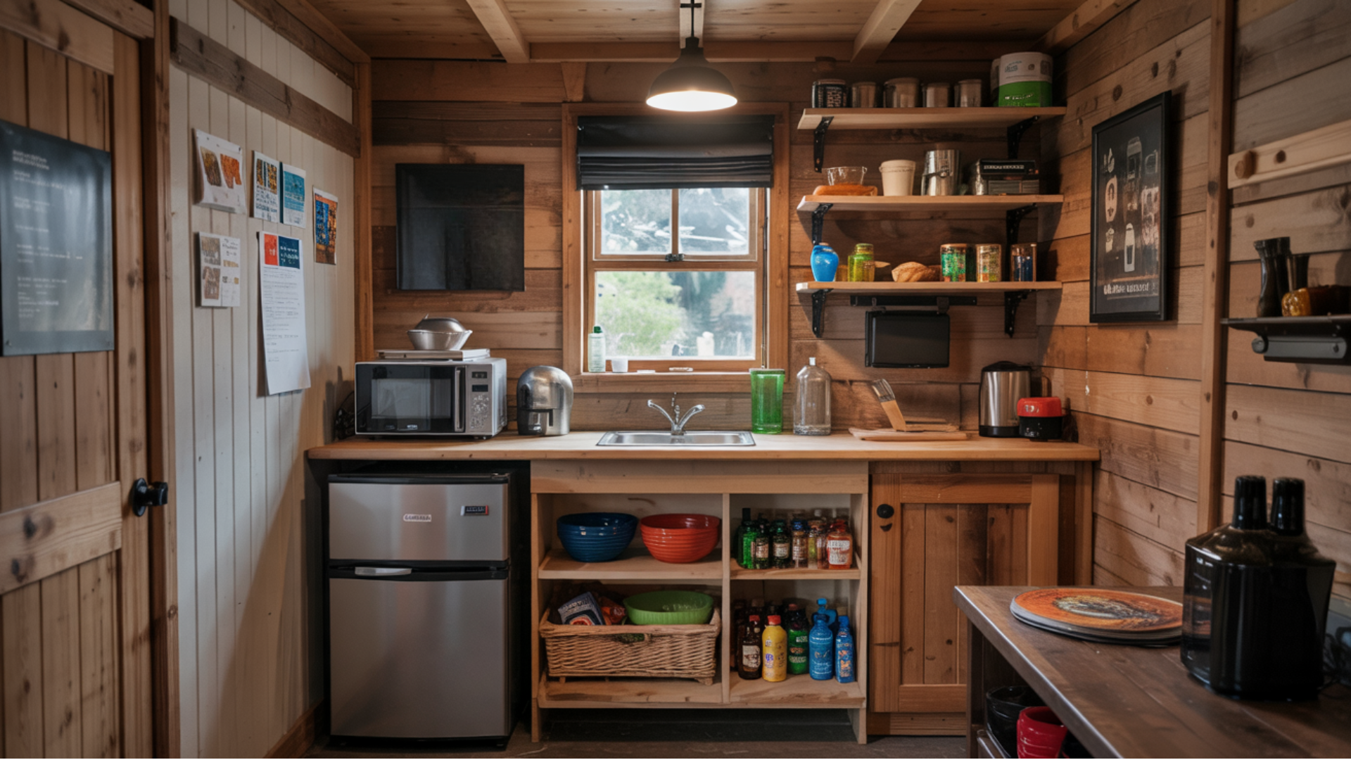 Man Cave Kitchen