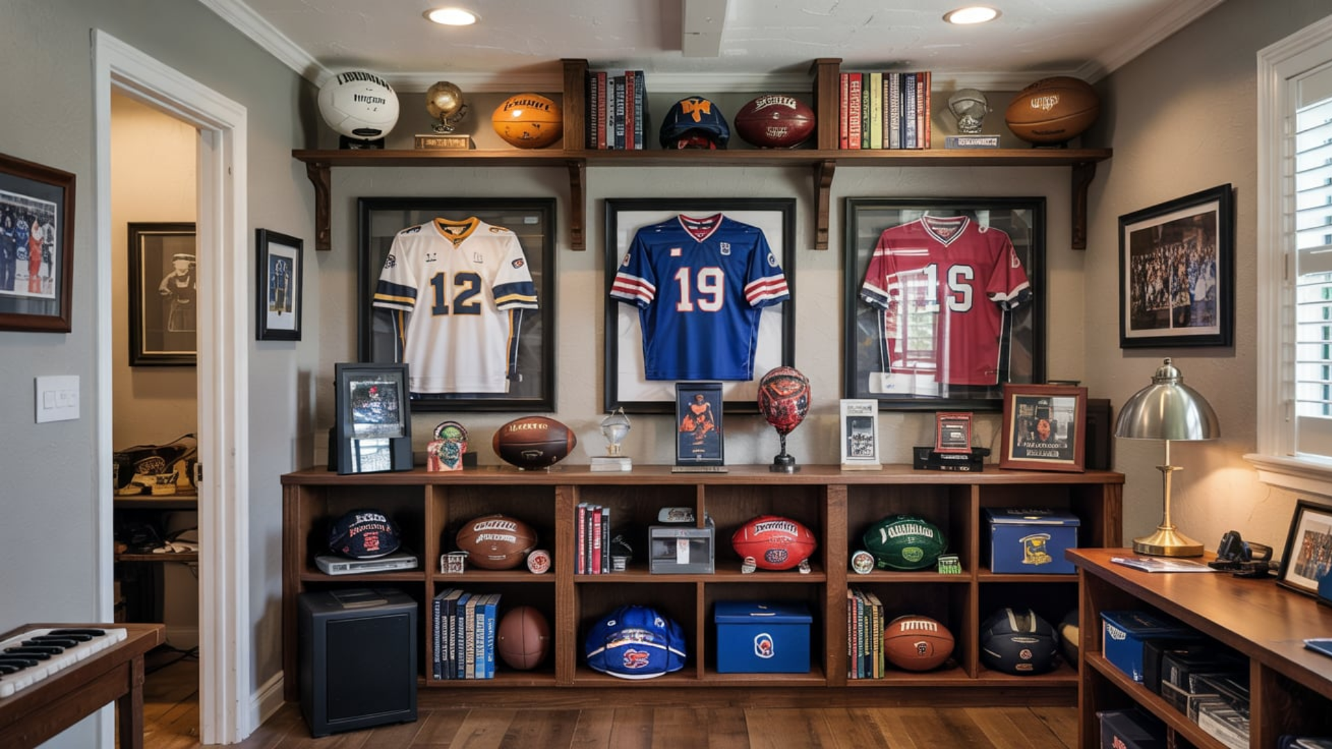 Sports Memorabilia_Wall